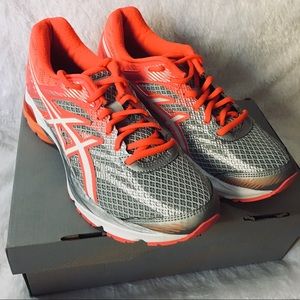 New Asics Gel-flux 4 Running Shoes Diva Pink Grey